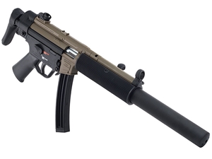 HK MP5 .22LR 16" 10rd Rifle, FDE