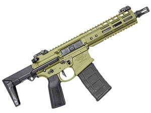 Noveske N4 Gen4 Ghetto Blaster Diplomat 5.56mm 7.94" SS SBR, Bazooka Green