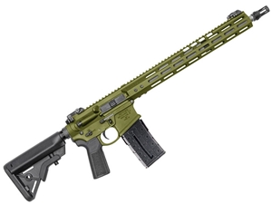 Noveske N4 Gen4 Recon 5.56mm 16" SS Rifle, Bazooka Green - CA