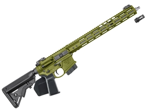 Noveske N4 Gen4 Recon 5.56mm 16" SS Rifle, Bazooka Green - CA Featureless