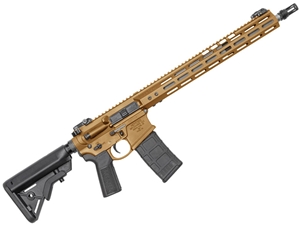 Noveske N4 Gen4 Recon 5.56mm 16" SS Rifle, Tiger Eye Brown