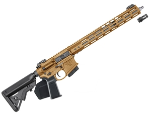 Noveske N4 Gen4 Recon 5.56mm 16" SS Rifle, Tiger Eye Brown - CA Featureless