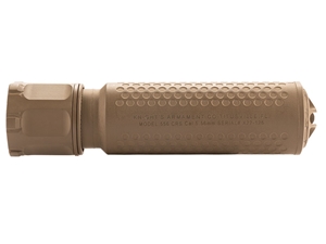 Knight's Armament QDC CRS PRT 5.56 Suppressor, FDE