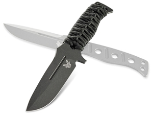 Benchmade Sibert Fixed Adamas 4.2" 375BK-1, Black