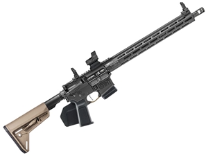 Springfield Saint Victor 5.56mm 16" Rifle w/ HEX Dragonfly Red Dot, FDE - CA Featureless