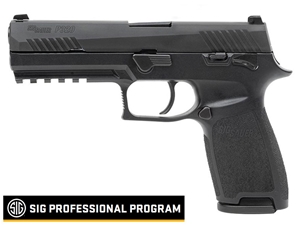Sig Sauer P320 Full 9mm Manual Safety Pistol - Sig Sauer Professional Program