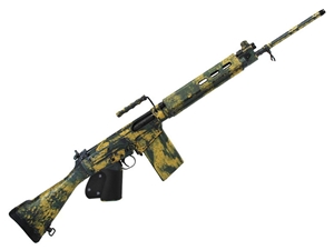 DSA SA58 21" Bush Tracker Rifle Traditional Profile Barrel Rhodesian Camo - CA