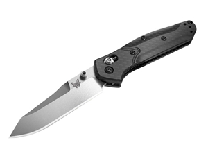 Benchmade Mini Osborne 2.92" AXIS Folding Knife, Carbon Fiber