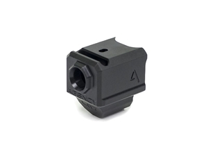 Agency Arms 417 Glock Gen 5 Single Port Compensator, Black 