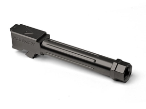 Agency Arms Glock 19 Gen 5 9mm Mid Line Threaded Barrel, Black DLC