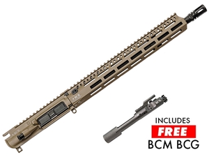BCM MK2 Standard 14.5" ML URG w/ MCMR-13 Handguard, FDE, w/ Free BCM BCG