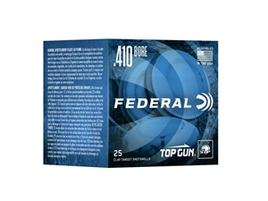 Federal Top Gun 410 Bore 2.75" 1/2 oz 9 Shot 25rd
