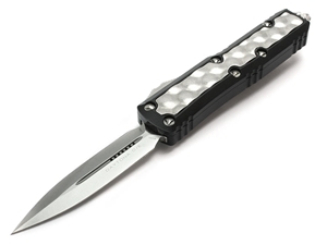 Microtech Knives Daytona 3.1" D/E Stonewashed, Brute Titanium Inlay