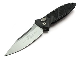 Microtech Knives Socom Elite Auto 4.05" S/E Stonewashed, Black