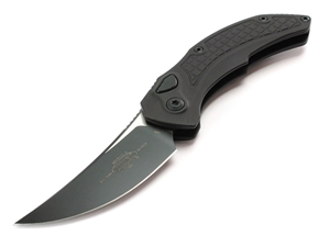 Microtech Knives Brachial Tactical Auto 3.5" S/E, Black