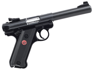 Ruger CA Mark IV Target .22LR 5.5" Pistol, Black