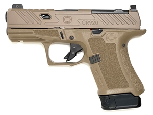 Shadow Systems CR920 Limited Edition Elite FDE 9mm Pistol