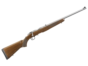 Ruger American Rimfire .22LR 22" 10rd Stainless, Walnut Stock