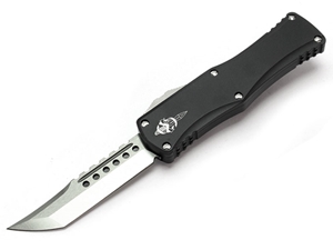 Microtech Hera Signature Series 3.12" OTF Hellhound, Stonewash