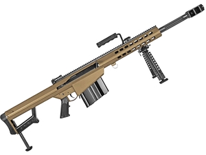 Barrett Model 82A1 .50BMG 20" 10rd Rifle, FDE Cerakote