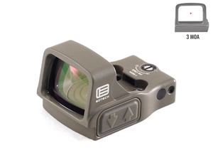 EOTech EFLX 3 MOA Mini Red Dot Sight, Tan