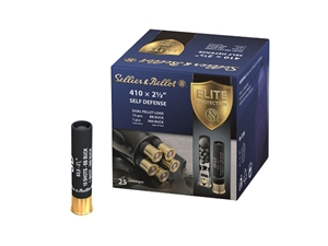Sellier & Bellot .410 2.5" .5oz Self Defense Dual Pellet Load 25rd