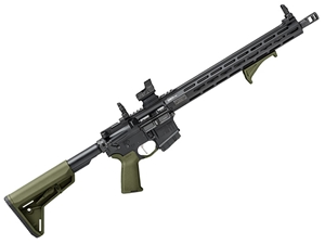 Springfield Saint Victor 5.56mm 16" Rifle w/ HEX Dragonfly Red Dot, OD Green - CA