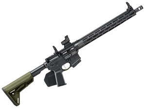 Springfield Saint Victor 5.56mm 16" Rifle w/ HEX Dragonfly Red Dot, OD Green - CA Featureless