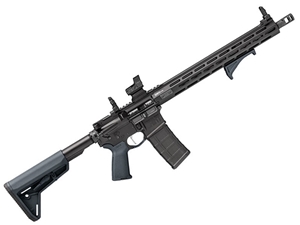 Springfield Saint Victor Magpul 5.56mm 16" Rifle w/ HEX Dragonfly Red Dot, Gray