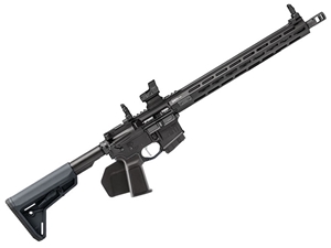 Springfield Saint Victor Magpul 5.56mm 16" Rifle w/ HEX Dragonfly Red Dot, Gray - CA Featureless