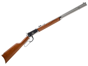 Rossi R92 Octagonal Barrel Hardwood .44Mag 24" 12rd Rifle, Stainless