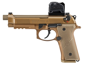 Beretta M9A4 G 9mm 5.2" 18rd Pistol w/ Steiner MPS Sight, FDE TB
