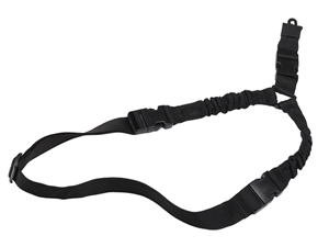 US PeaceKeeper Single Point Bungee Sling 1,5", Black