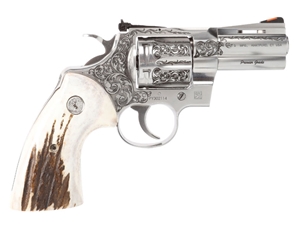 Colt Python .357Mag 3" 6rd Revolver, Tyler Gun Works Premier Grade