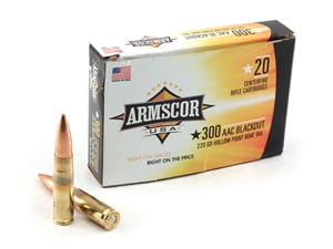 Armscor USA .300Blk 220gr HPBT 20rd
