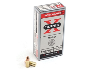 Winchester Target & Practice 9mm 124gr FMJ 50rd