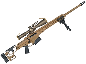 Barrett MK22 Mod 0 300 Norma Mag 26" Rifle, Coyote w/ Nightforce ATACR 7-35x56