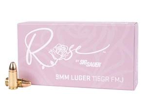 Sig Sauer Rose 9mm 115gr FMJ 50rd