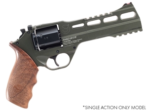 Chiappa Rhino 60SAR .357Mag 6" 6rd Revolver, Hunter OD Green - Single Action Only