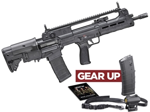 Springfield Armory Hellion 5.56mm 16" Bullpup Rifle, Black - Gear Up Package