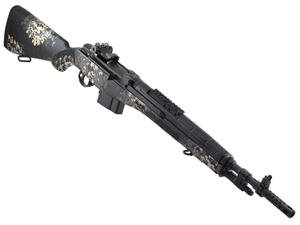 Springfield M1A Scout .308Win 18" Rifle, Black/Sponge Camo