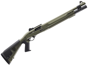 Beretta 1301 Tactical Mod 2 12GA 18.5" 8rd Pistol Grip Shotgun, OD Green