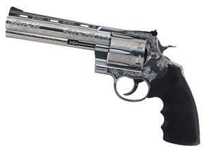 Colt Anaconda .44Mag 6" 6rd Revolver, Engraved Stainless