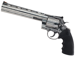 Colt Anaconda .44Mag 8" 6rd Revolver, Engraved Stainless