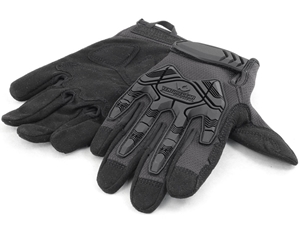 Venture Gear Tactical Heavy Duty Impact Operator Gloves, Black