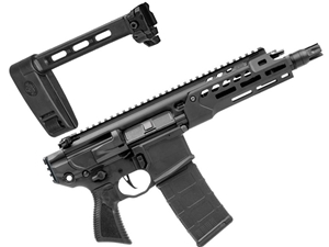 Sig Sauer MCX Rattler LT 5.56 7.75" Pistol PCB, Black