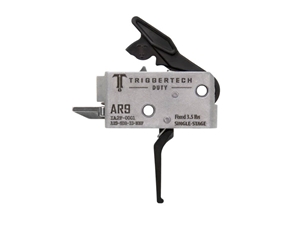 TriggerTech Duty AR9 3.5lb Single Stage Trigger, Flat