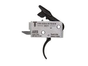 TriggerTech Duty AR9 3.5lb Single Stage Trigger, Curved