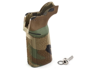 B5 Systems Type 23 Beavertail Pistol Grip, Woodland Camo
