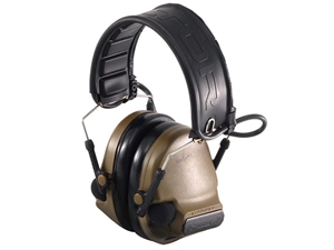 Peltor Comtac V Hearing Defender Headset, Coyote Brown
